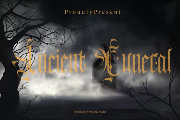 Ancient Funeral Typeface Evaluation