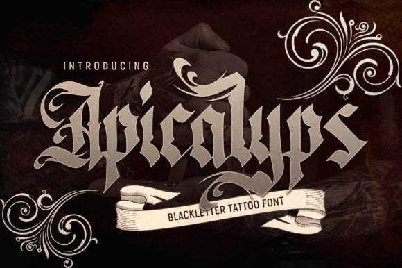 Apicalyps: Elevating Brand Identity with Contemporary Blackletter
