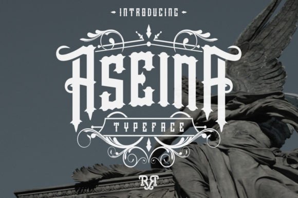 Aseina: Elevating Gothic Design with Blackletter Precision