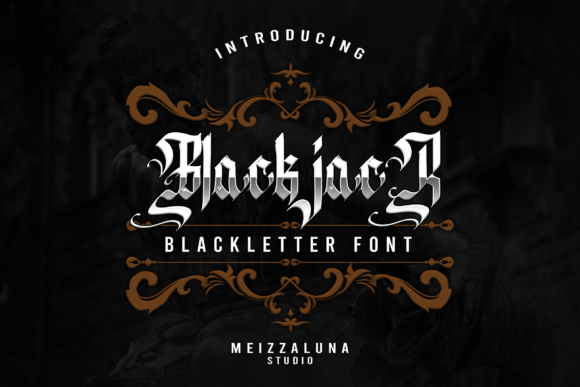 Black Jack: A Bold and Stylish Font for Modern Design Projects