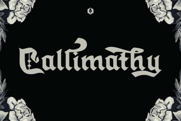 Callimathy: The Bold and Stylish Blackletter Font for Modern Design