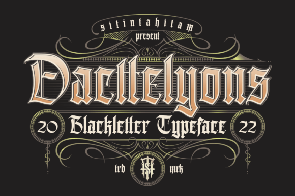 Dacttelyons: Reviving the Gothic Soul in Modern Graphic Design