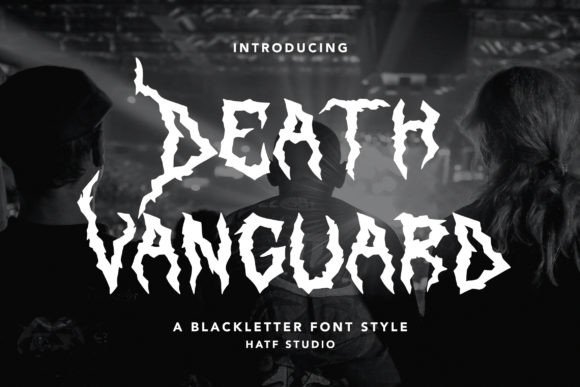 Death Vanguard: A Gothic-Inspired Font for Modern Creative Projects