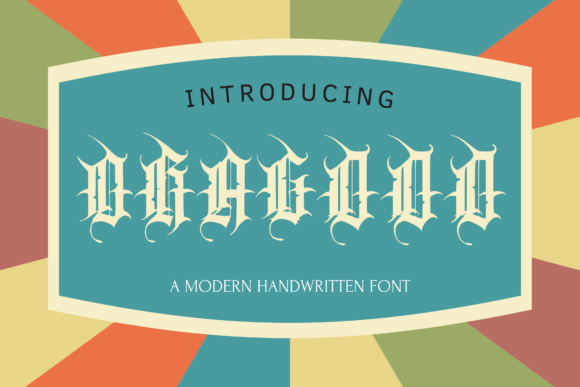 Dragooo: A Gothic Blackletter Font for Spectacular Design Workflows