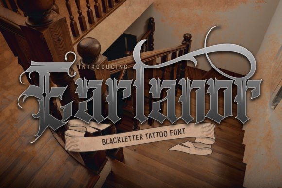 Earlanor: Elevating Brand Identity with Contemporary Blackletter