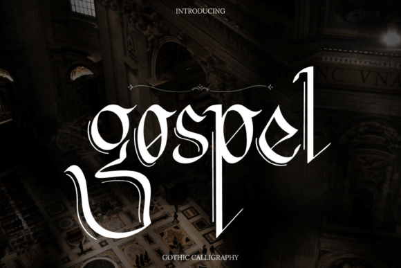 Gospel Calligraphy: Bold, Vintage, and Creative