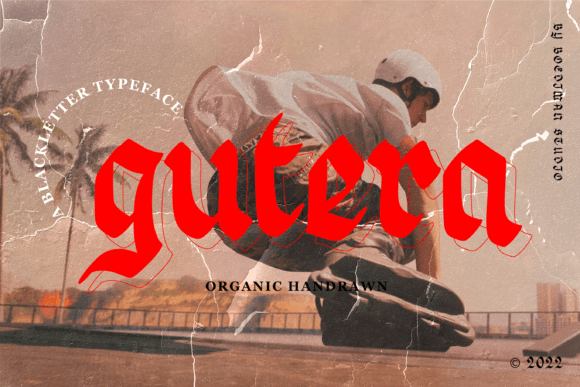 Gutera: A Timeless Blackletter Font for Creative Projects
