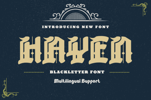 Hayen Font Review: Evaluating a Blackletter Typeface for Gothic and Retro Branding