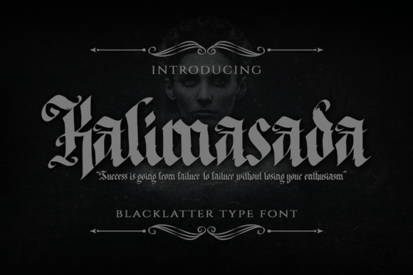 Kalimasada: Elevating Brand Identity With Classic Blackletter