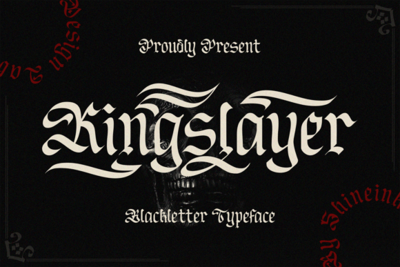 Kingslayer: Bold Blackletter for Modern Branding