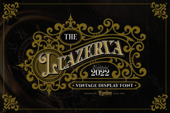 Luazerva: A Unique Blackletter Font for Bold Typography