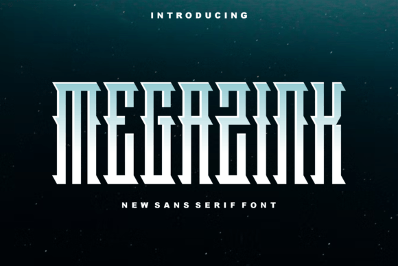 Megazink: A Bold and Authentic Blackletter Font for Modern Branding