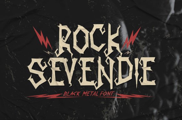 Rock Sevendie: Integrating a Bold Blackletter into Professional Creative Workflows