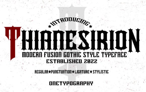 Thianesirion: Strategic Typography for Bold Brand Positioning