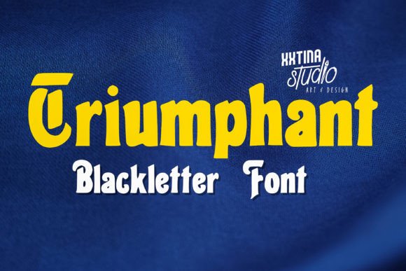 Triumphant Font: Bold and Majestic for Impactful Design