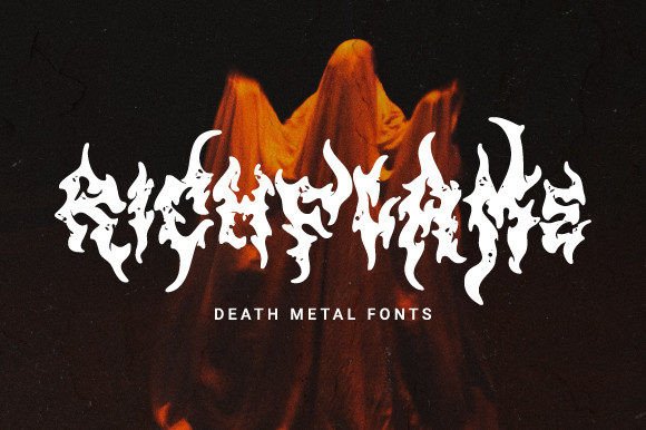 Unleashing the Power of Heavy Metal Typography with Richflame