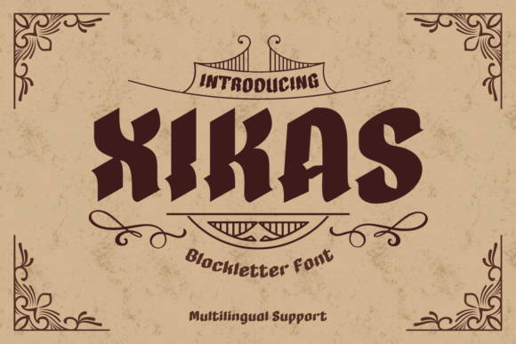 Xikas: A Modern Blackletter Font with Timeless Elegance